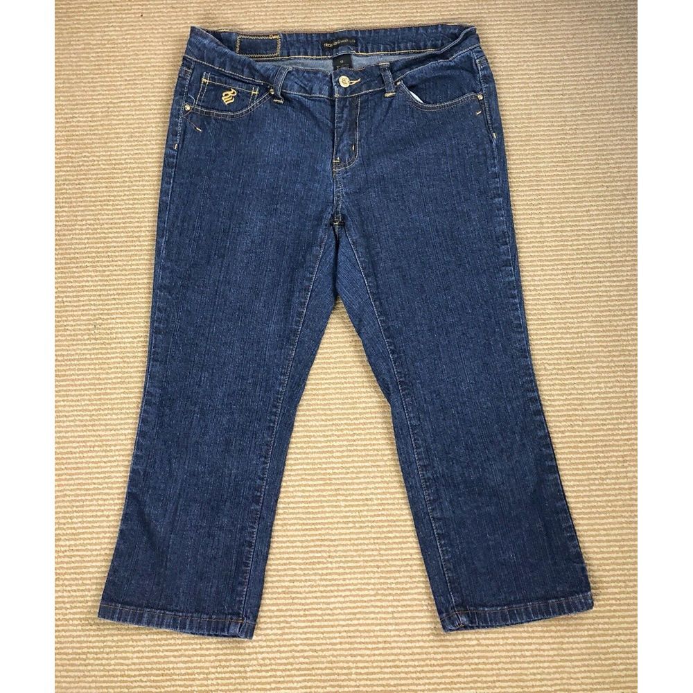 Rocawear Women's Capri Blue Jeans Pants Size 13 (31x20)